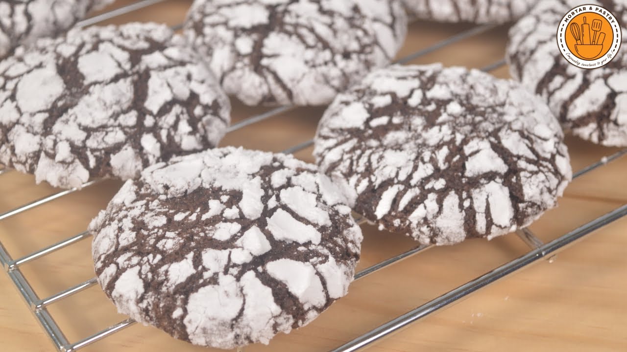 Moist and Chewy Chocolate Crinkles Recipe | Ep. 107 | Mortar and Pastry