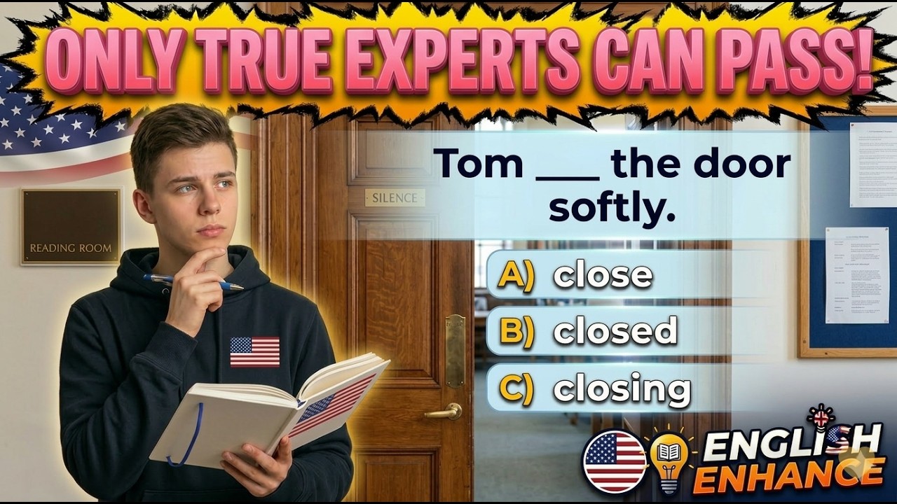 Mixed English Grammar Quiz | Only True Experts Can Pass This Test! 🎯