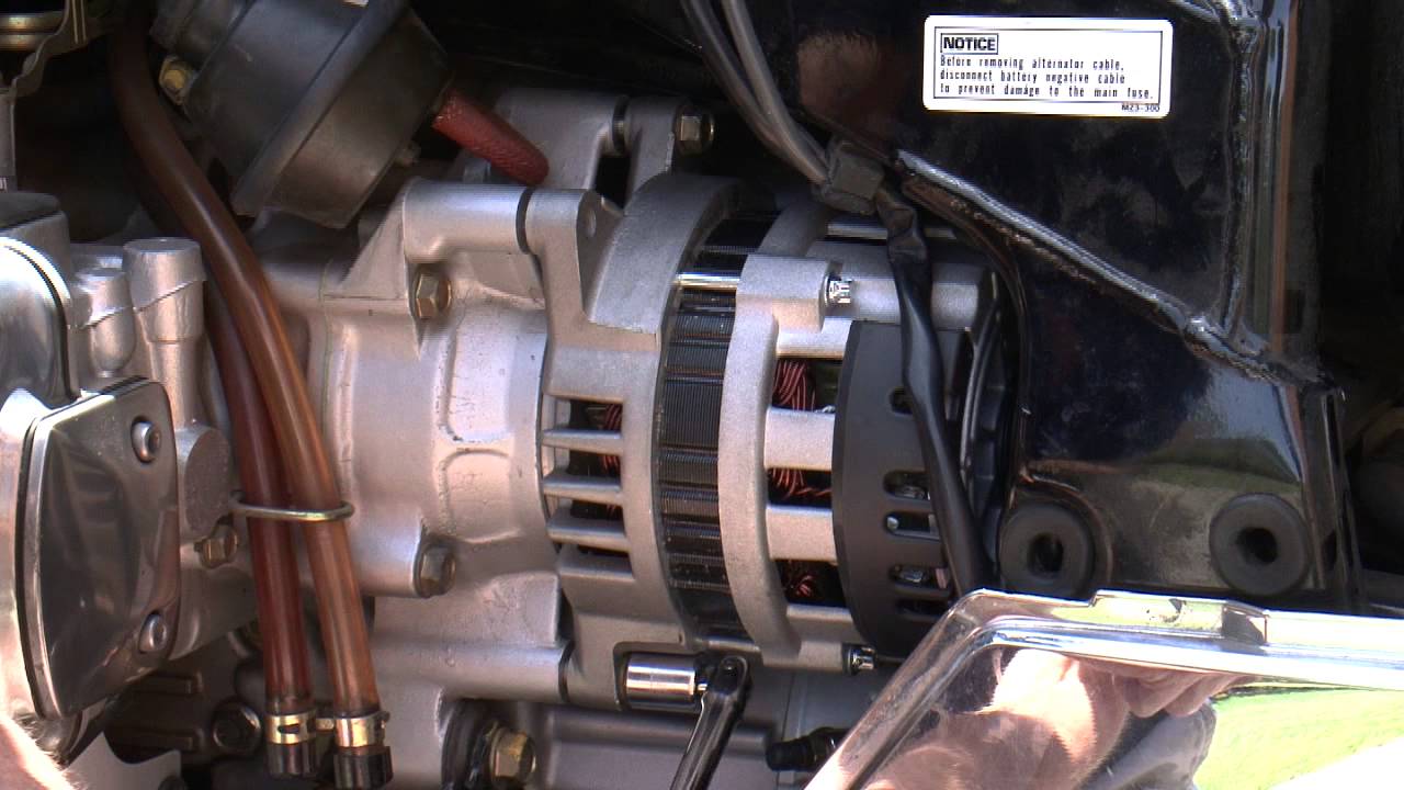 Goldwing GL 1500 Compu Fire alternator fitting