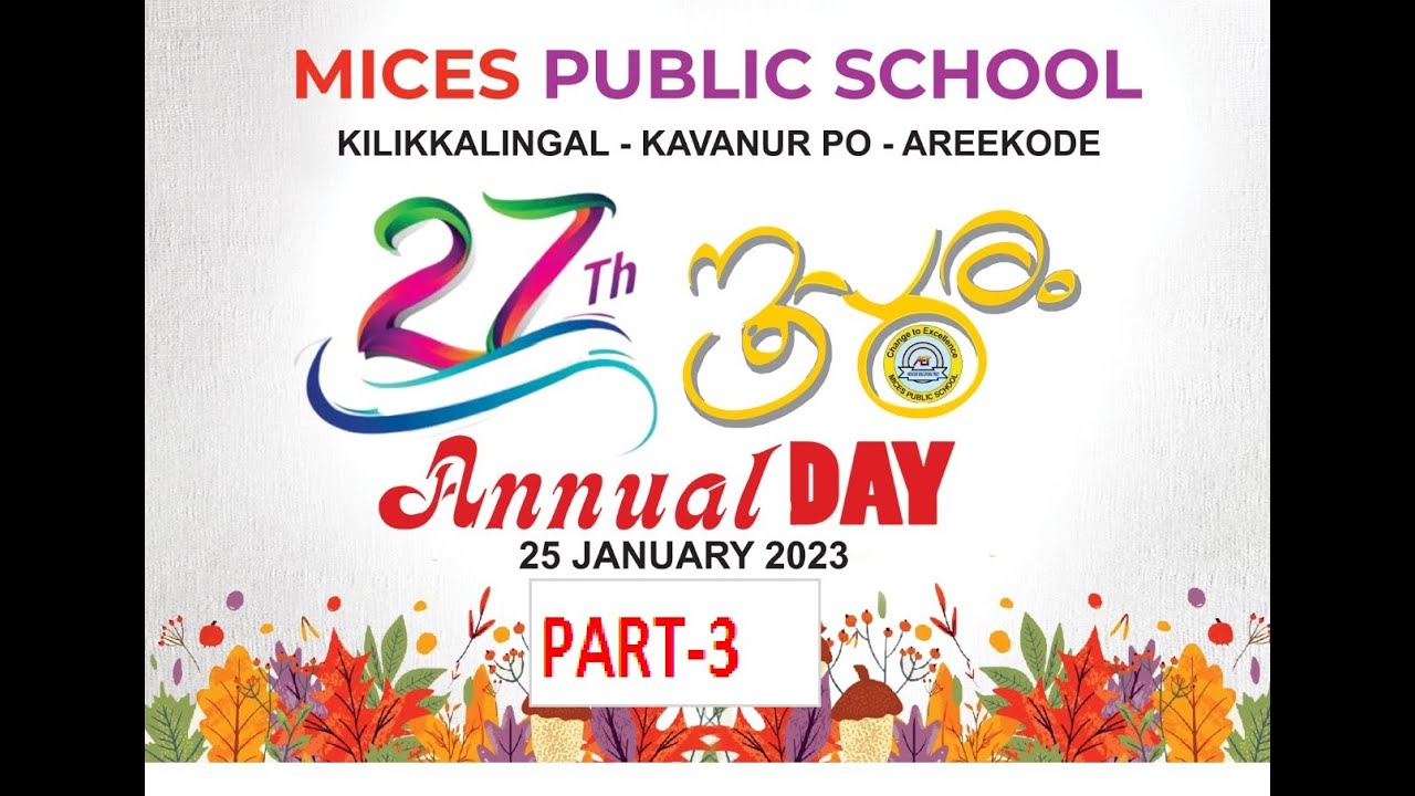 NOOPURAM- MICES PUBLIC SCHOOL- ANNUAL DAY-25/01/2023- PART-3