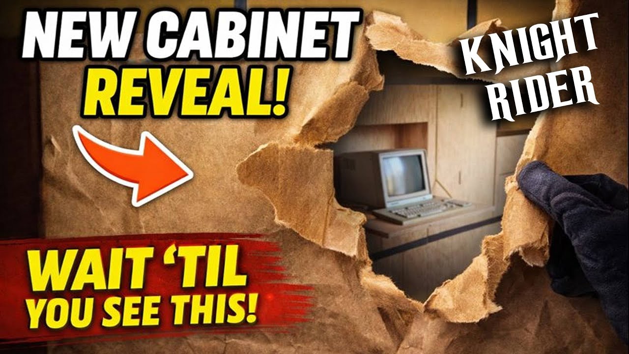 The Knight Rider Semi Just Leveled Up — Wait Until You See This Cabinet AND the Props Inside!