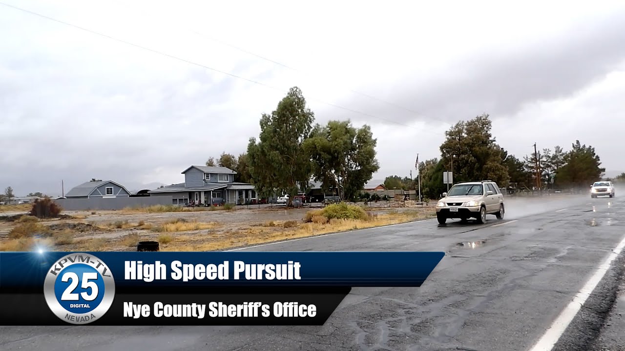08/21/2023  High Speed Pursuit Chase Starts in Pahrump