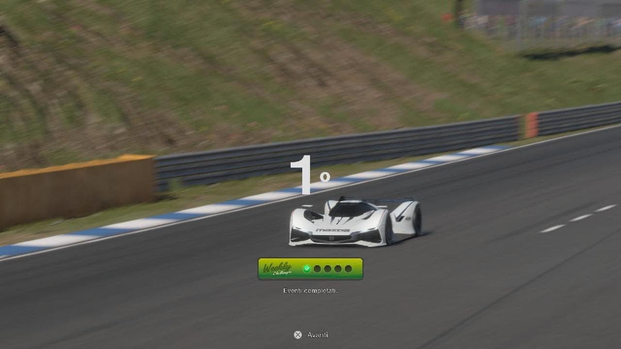 Gran Turismo 7 world touringcar 900 trial mountain difficile mazda lm55 vgt gr1