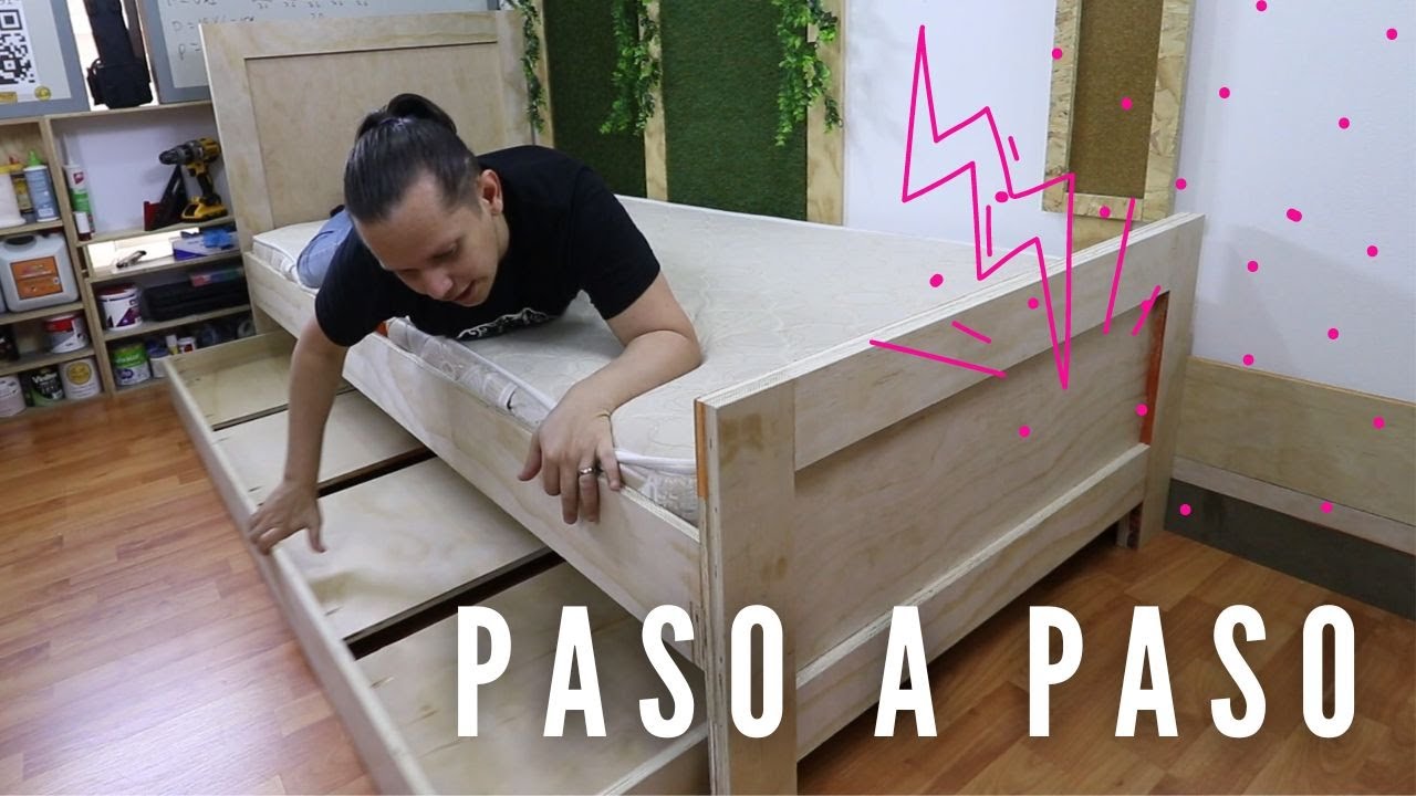 Como hacer Cama nido Planos GRATIS