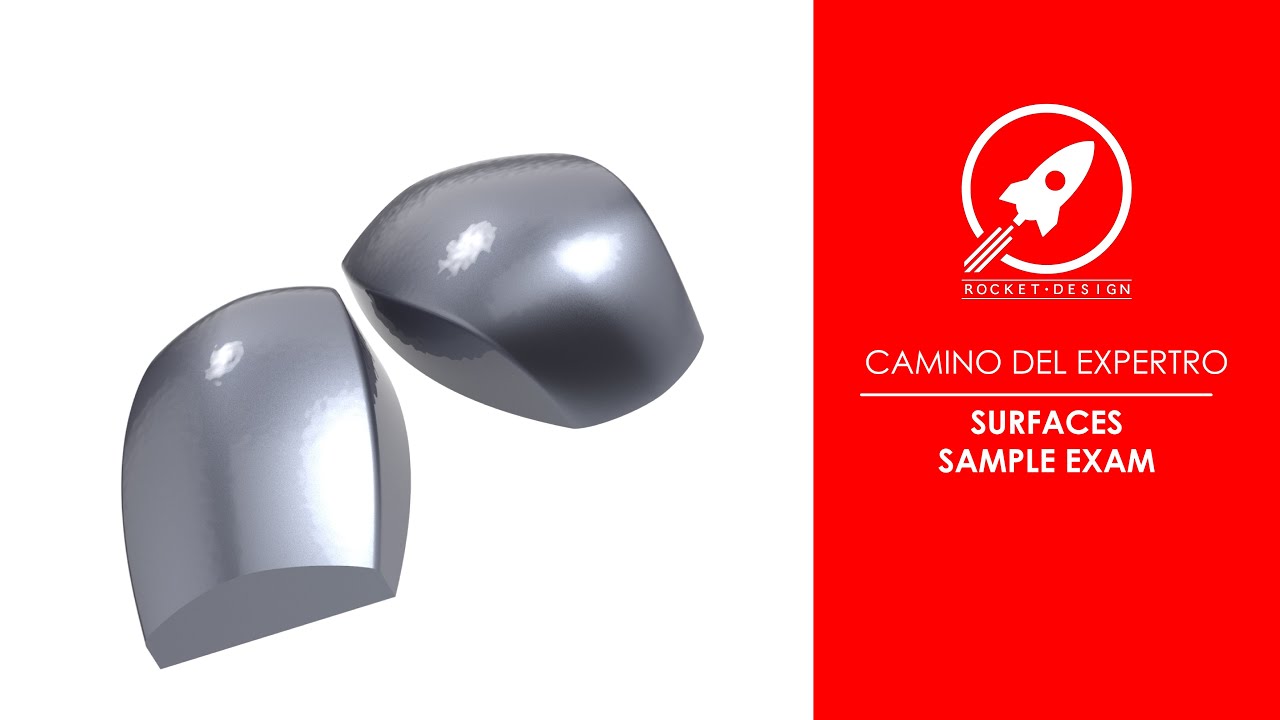 SOLIDWORKS | CSWPA SUPERFICIES EXAMEN DE EJEMPLO
