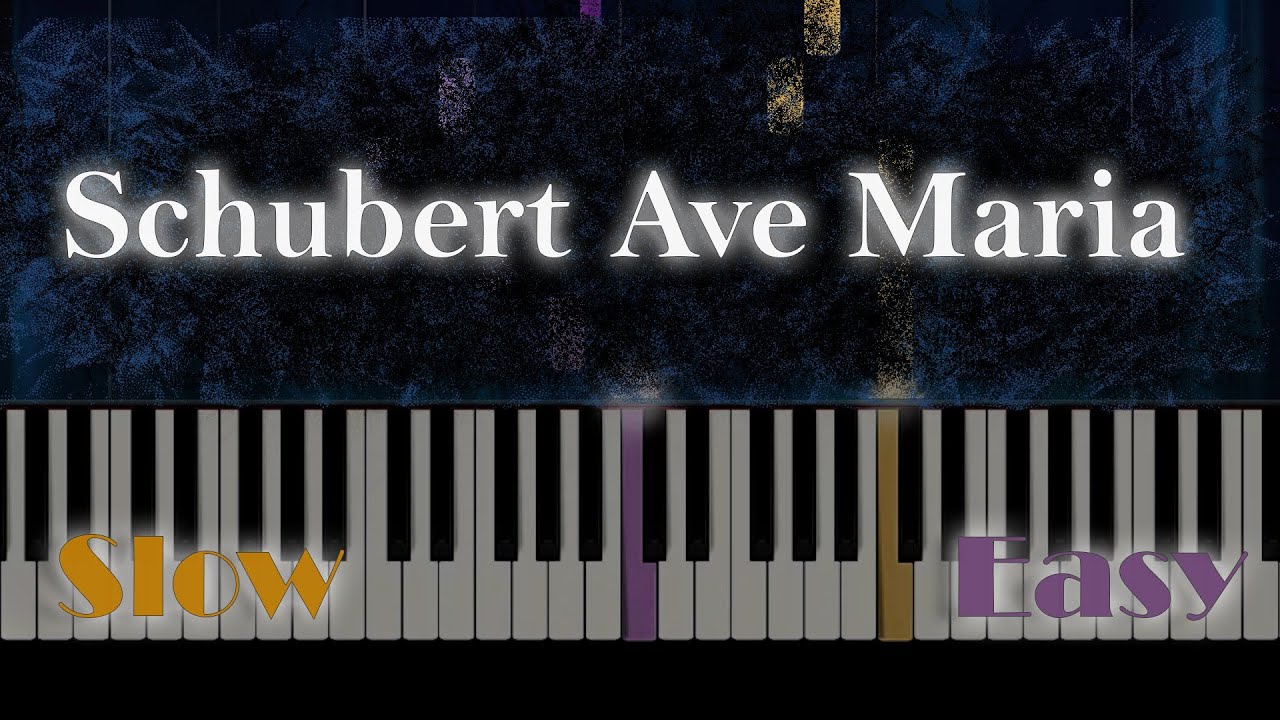 Schubert - Ave Maria - Piano Tutorial by PlayPianos