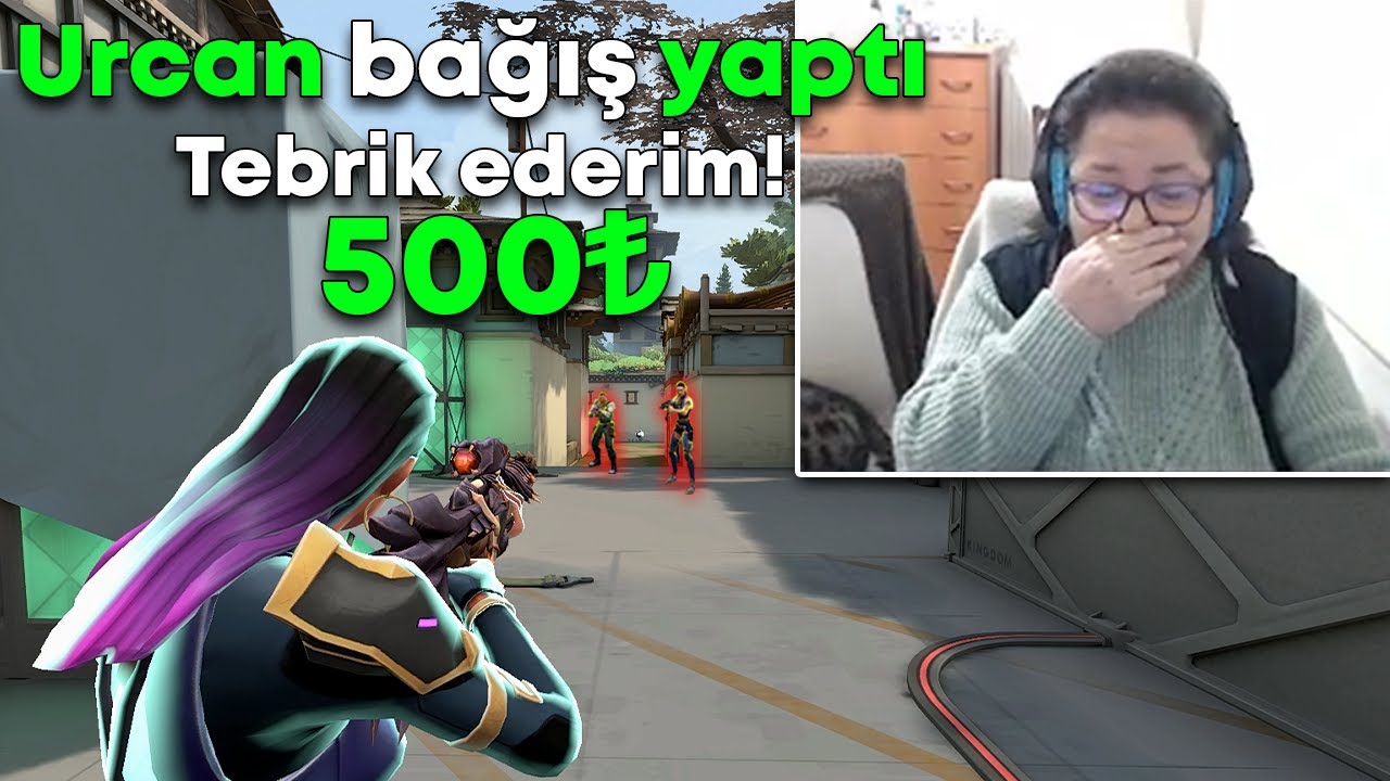 Yayıncılara Challenge verip, bağış attım.. /VALORANT/