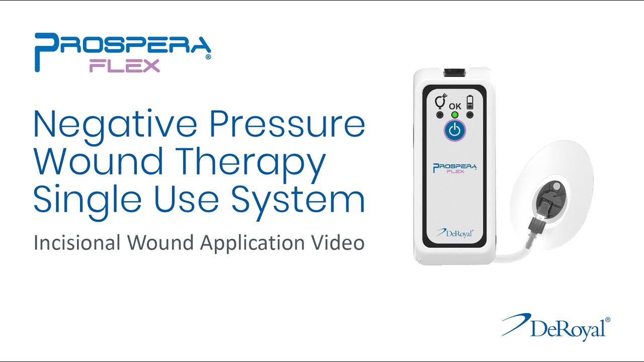 Prospera Flex® NPWT Single Use System: Incisional Wound Application