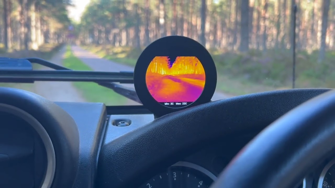 Off Road Defender Dashboard - New Gear and Thermal Screens