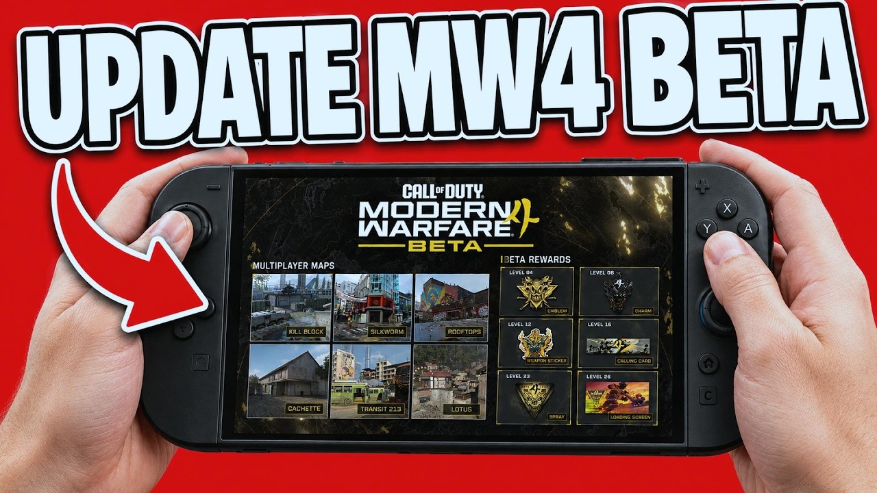 How To Update Modern Warfare 4 Beta On Nintendo Switch 2 - Full Guide