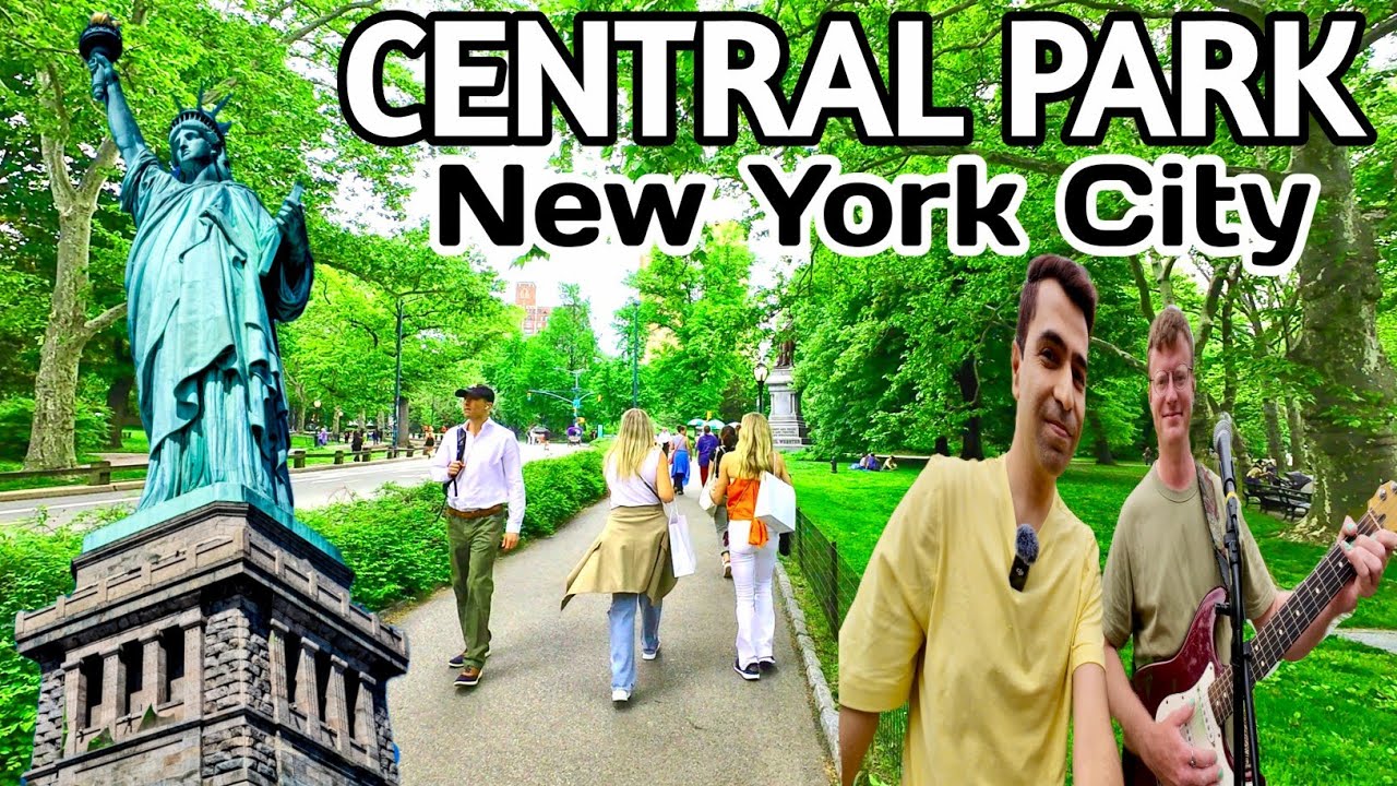 Central Park Walking Tour Manhattan New York City Streets