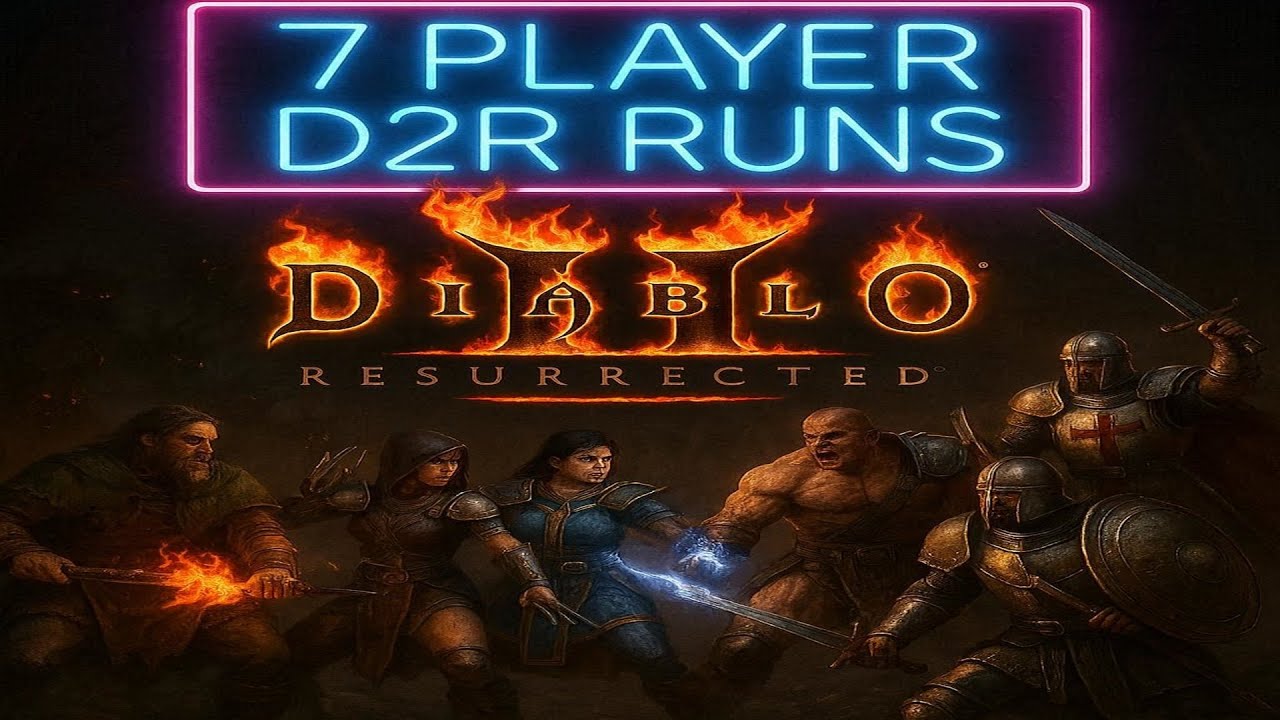 Diablo 2 Resurrected 7 Player Magic Find Runs