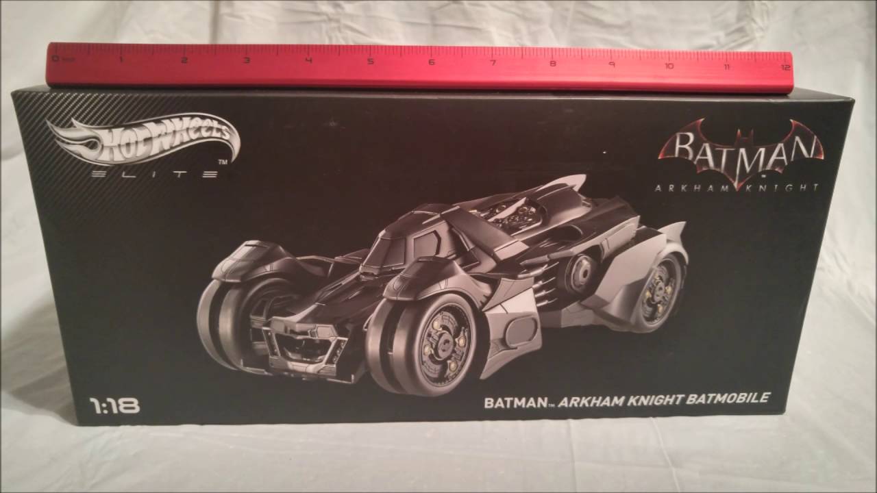 1/18 Arkham Knight Batmobile/ Custom Display Case