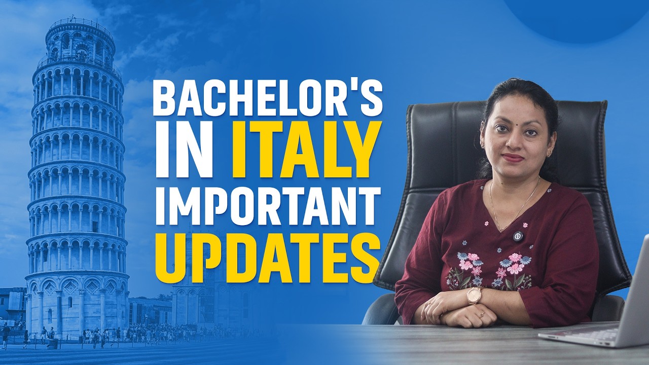Bachelor's in Italy  | Important Update | 100% Scholarship | #studyaboard #italystudent #studentvisa