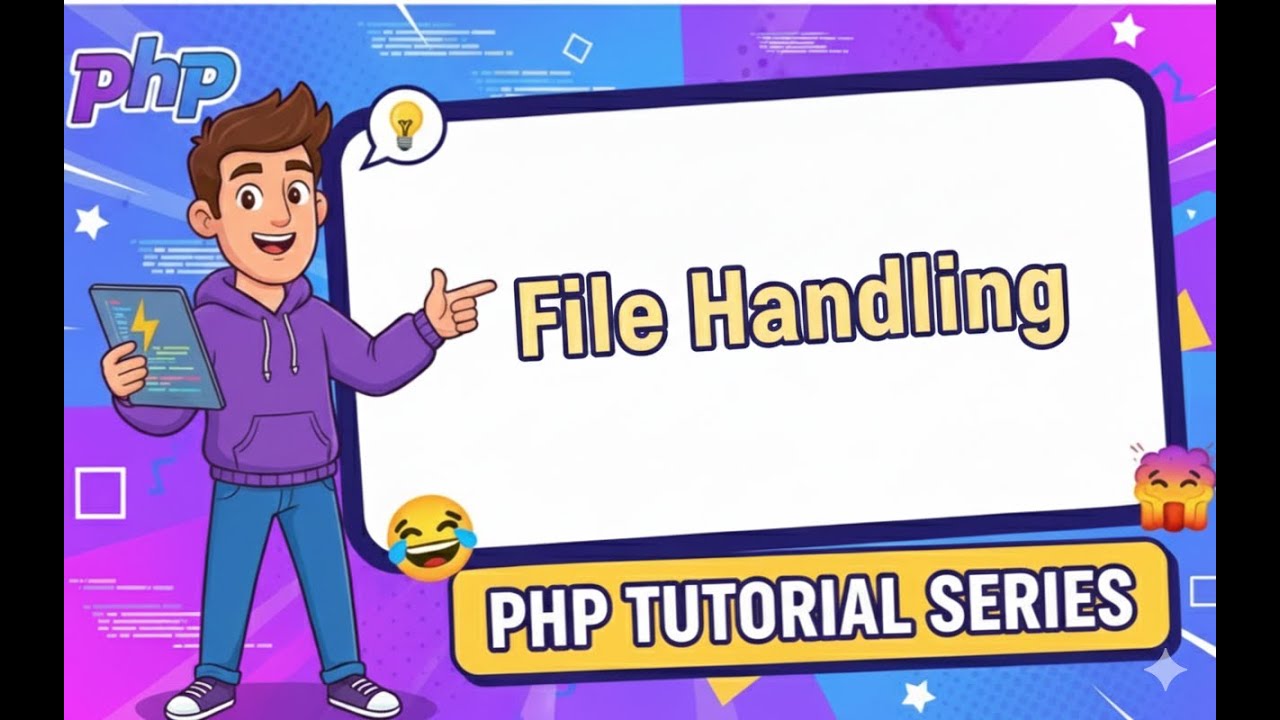 Обработка файлов PHP – чтение, запись и управление файлами в PHP (Урок 33, 2026 г.)