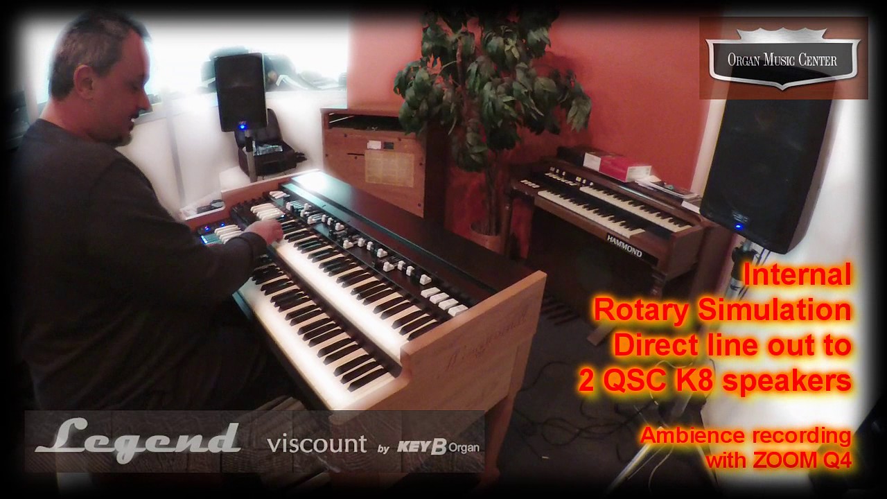 Viscount KeyB Organ Legend - first test (3 of 5)