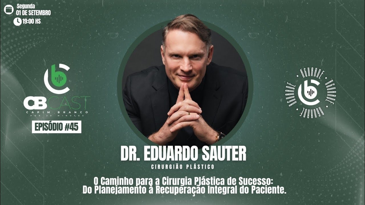#45 - Dr. Eduardo Sauter: O caminho para a Cirugia Plástica de sucesso
