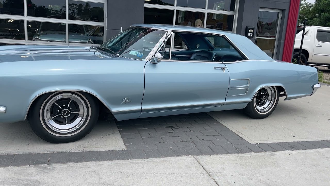 1964 BUICK RIVIERA NUMBERS MATCHING 465 WILDCAT WWW.HOLLYWOODMOTORSUSA.COM