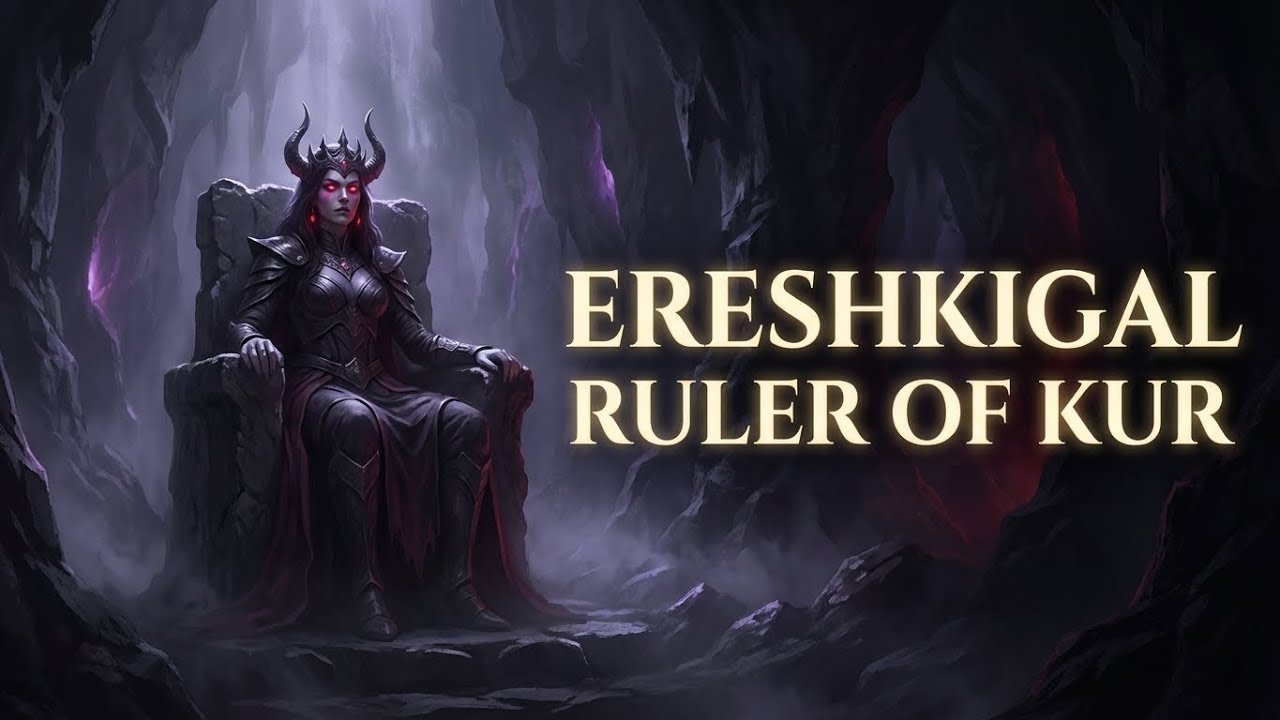 Ereshkigal: Ruler of Kur | The Goddess Who Remained in the Underworld