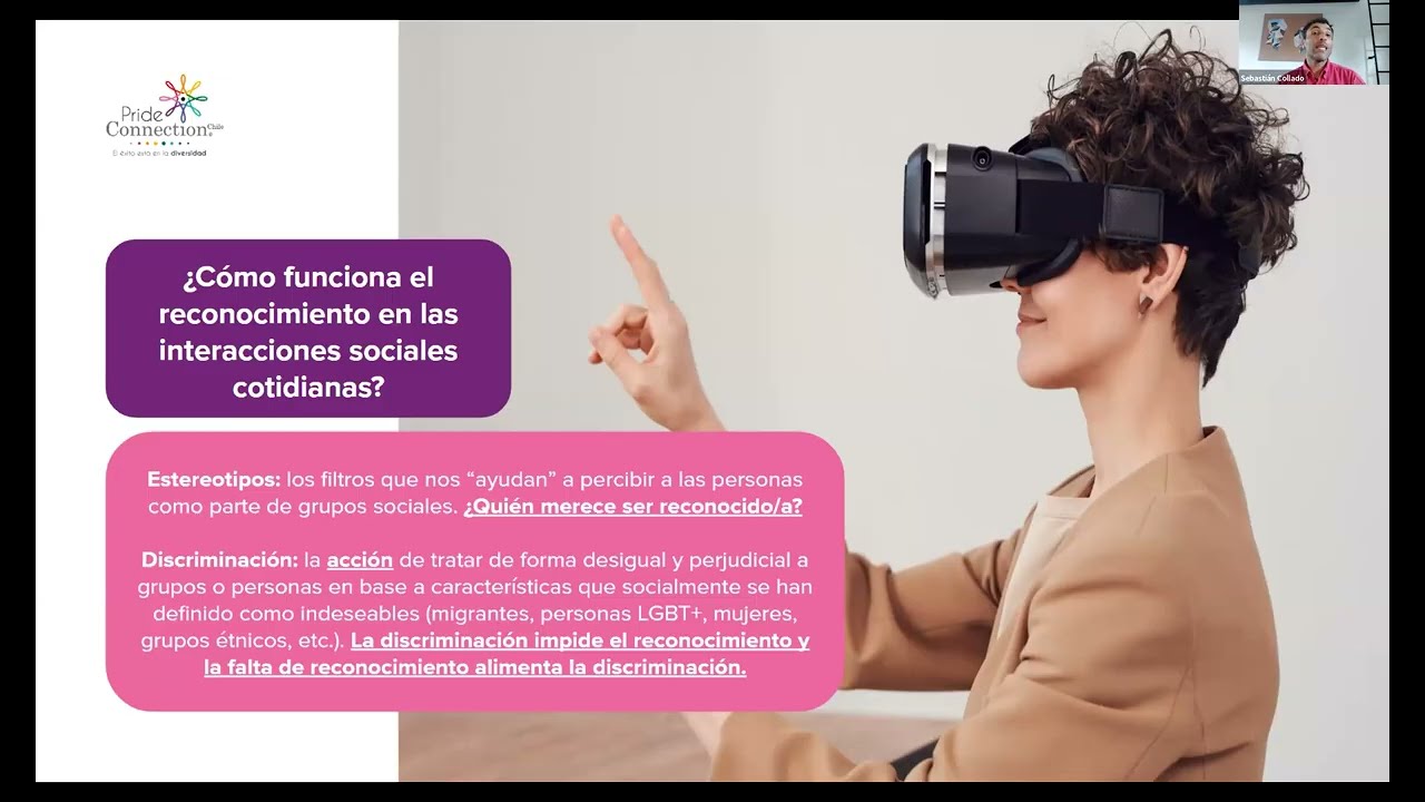 Webinar Pride Connection Chile: Reconocimiento y bienestar