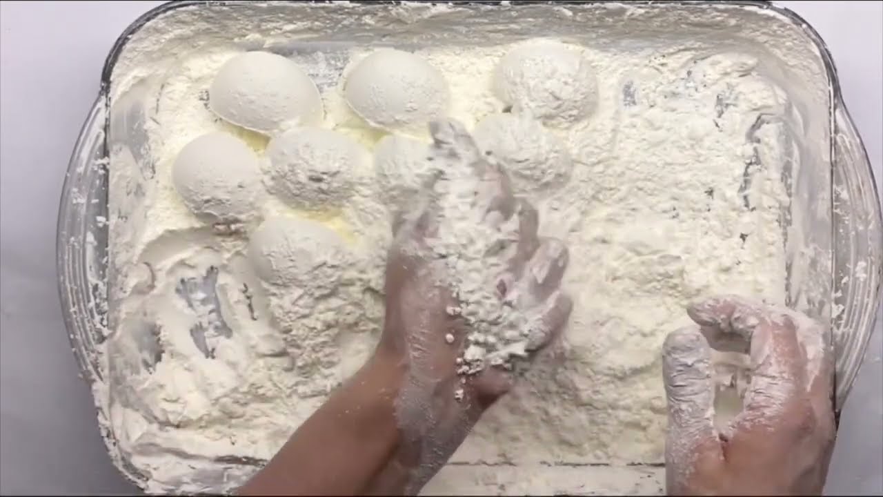 long compilation ( cornstarch with gymchalk, plain starch squeeze, plain janes, & floral foam )