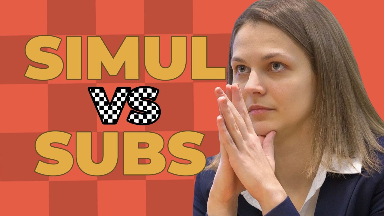 Anna Muzychuk Plays Simul Against Twitch Subs