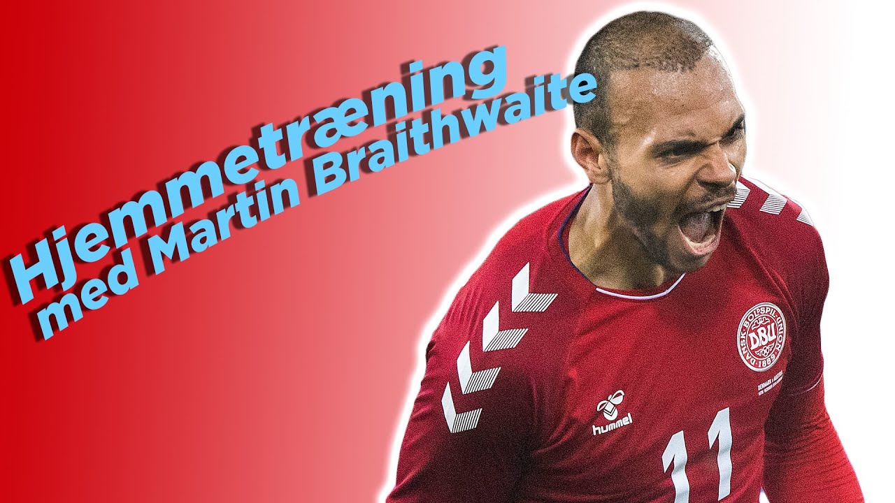 Træn hjemmefra med landsholdsspillerne