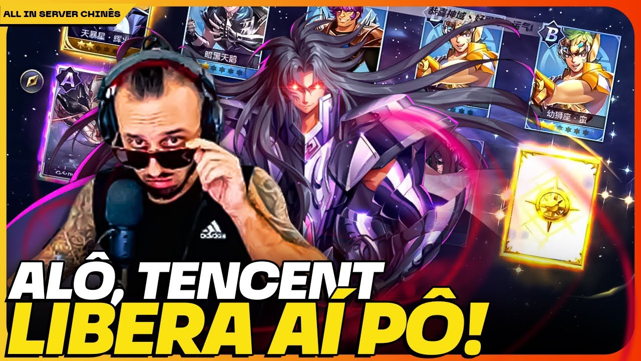 ♊🔥 A TENCENT ESTAVA NOS MONITORANDO, CERTEZA! ALL IN - ASPROS DE GÊMEOS - SERVIDOR CHINÊS 🔥♊