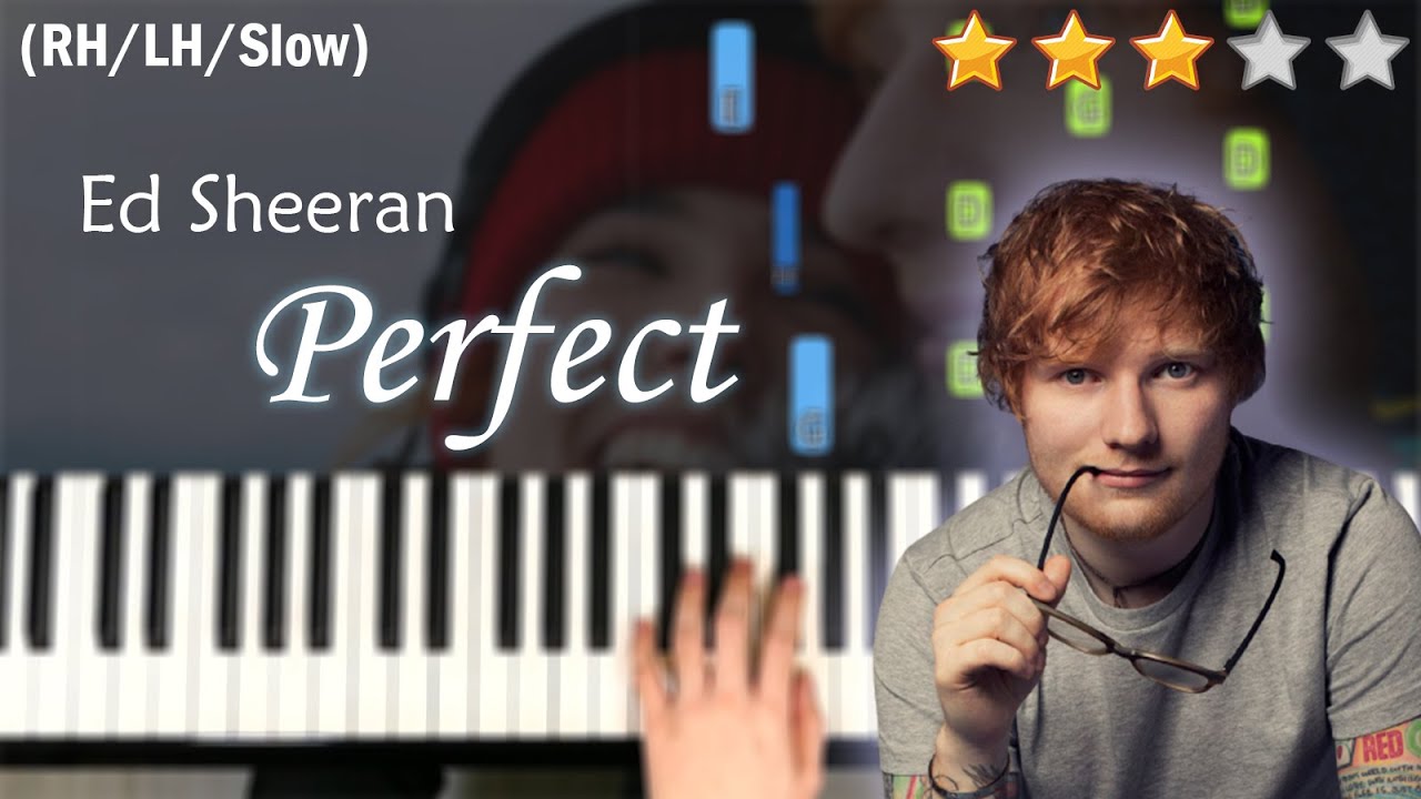 Perfect | Ed Sheeran | SLOW Piano Tutorial | 鋼琴教學