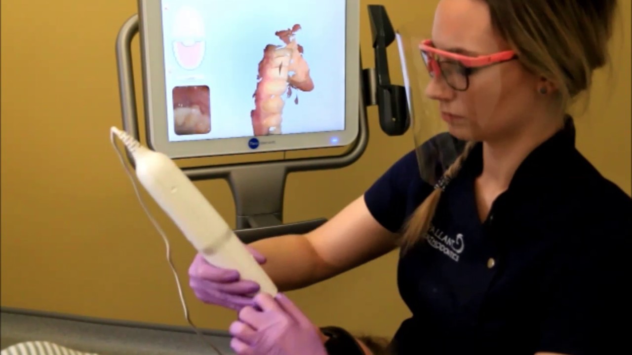 Pallant Orthodontics digital scanner demonstration