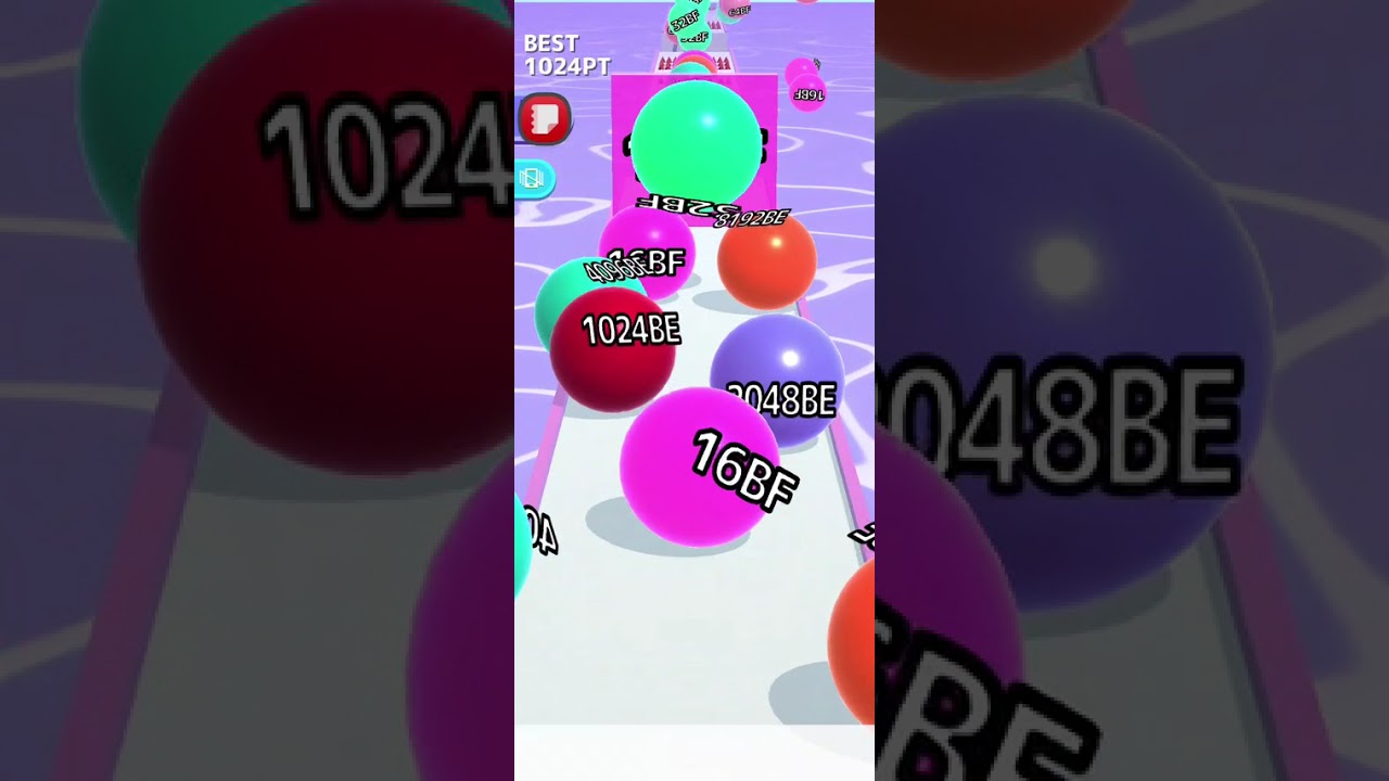 Ball run 2048 512]L (512ACL),New best! Beat 1024PT