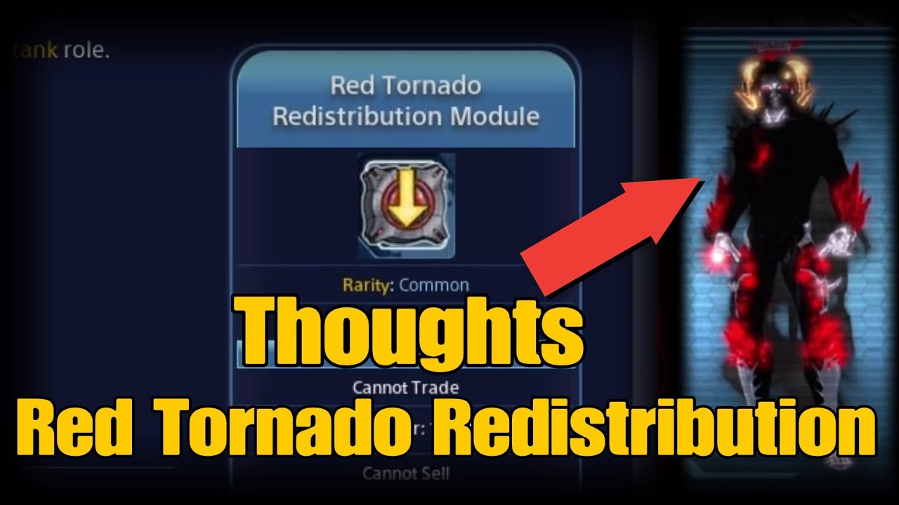 DCUO | Red Tornado Redistribution Module | Artifacts | Thoughts & Perspectives