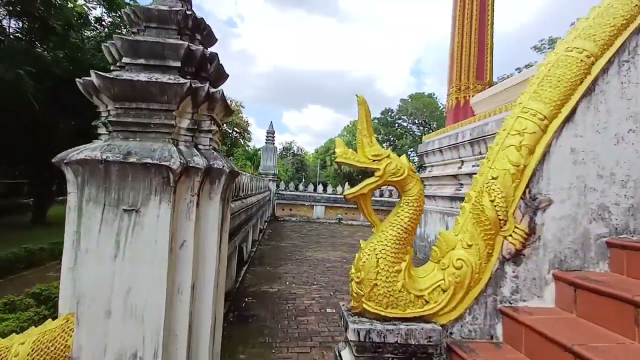 비엔티안 라오스  호프라케우 사원 Ho Phra Kaew Temple Vientiane Laos Tourism