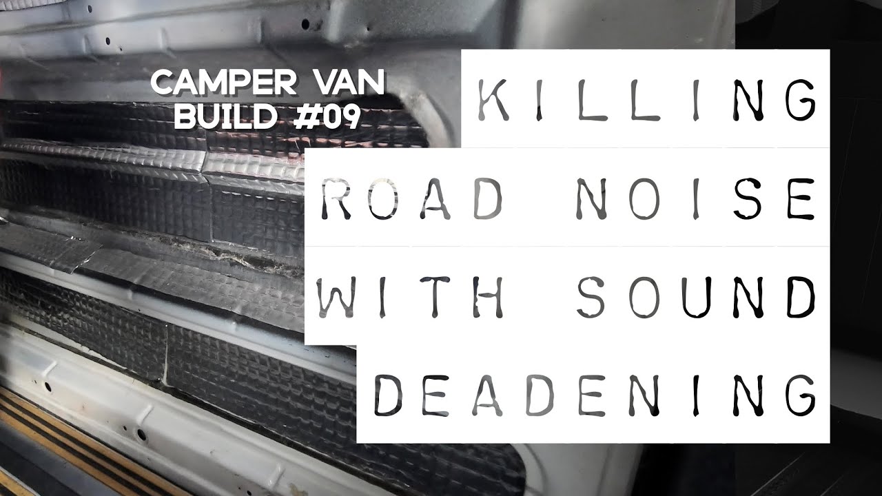Wish we did this sooner! Killing road noise with sound deadening mat | VW T4 Camper Van Build 9