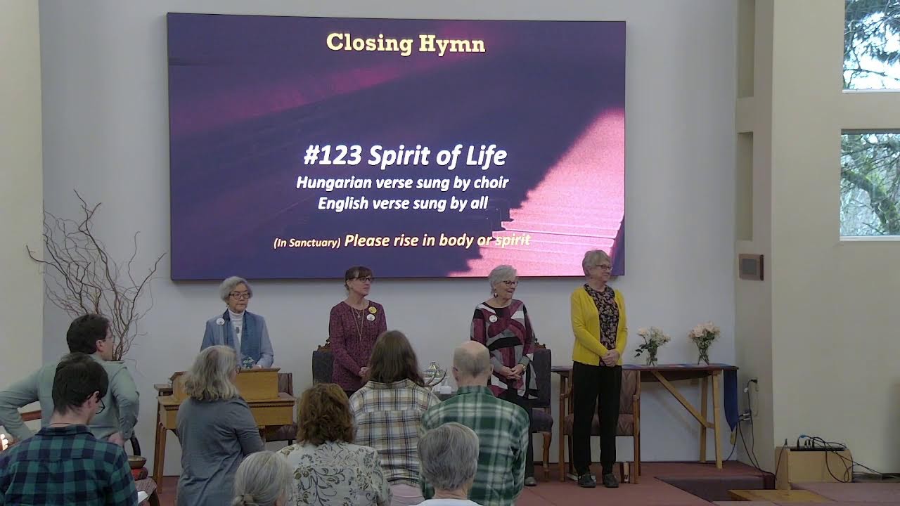 UUCS Sunday Service 02-15-26 Partner Church Pilgrims: Spiritual Gifts of a Pilgrimage to Simenfalva