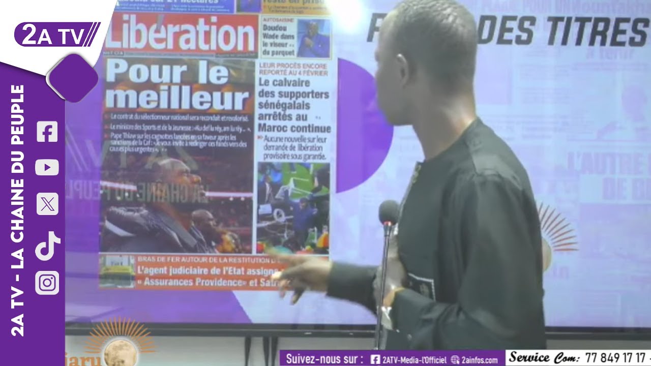 Revue des titres du Vendredi 30 Janvier 2026