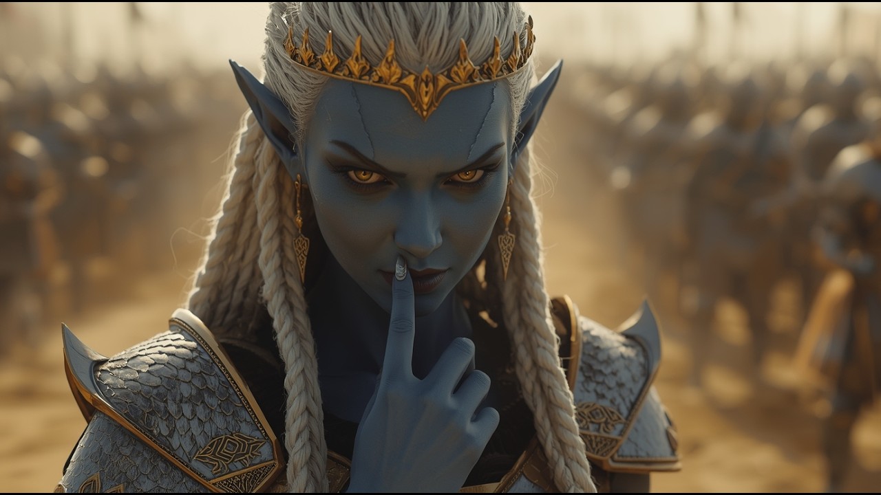 The alien empress demanded he remove his helmet — and was left breathless when he did  !