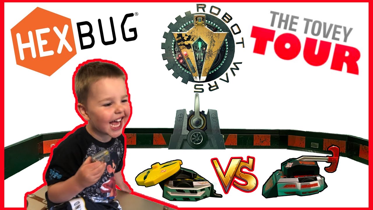 WE UNBOX HEXBUG ROBOT WARS ARENA |  RC FIGHTING  ROBOTS