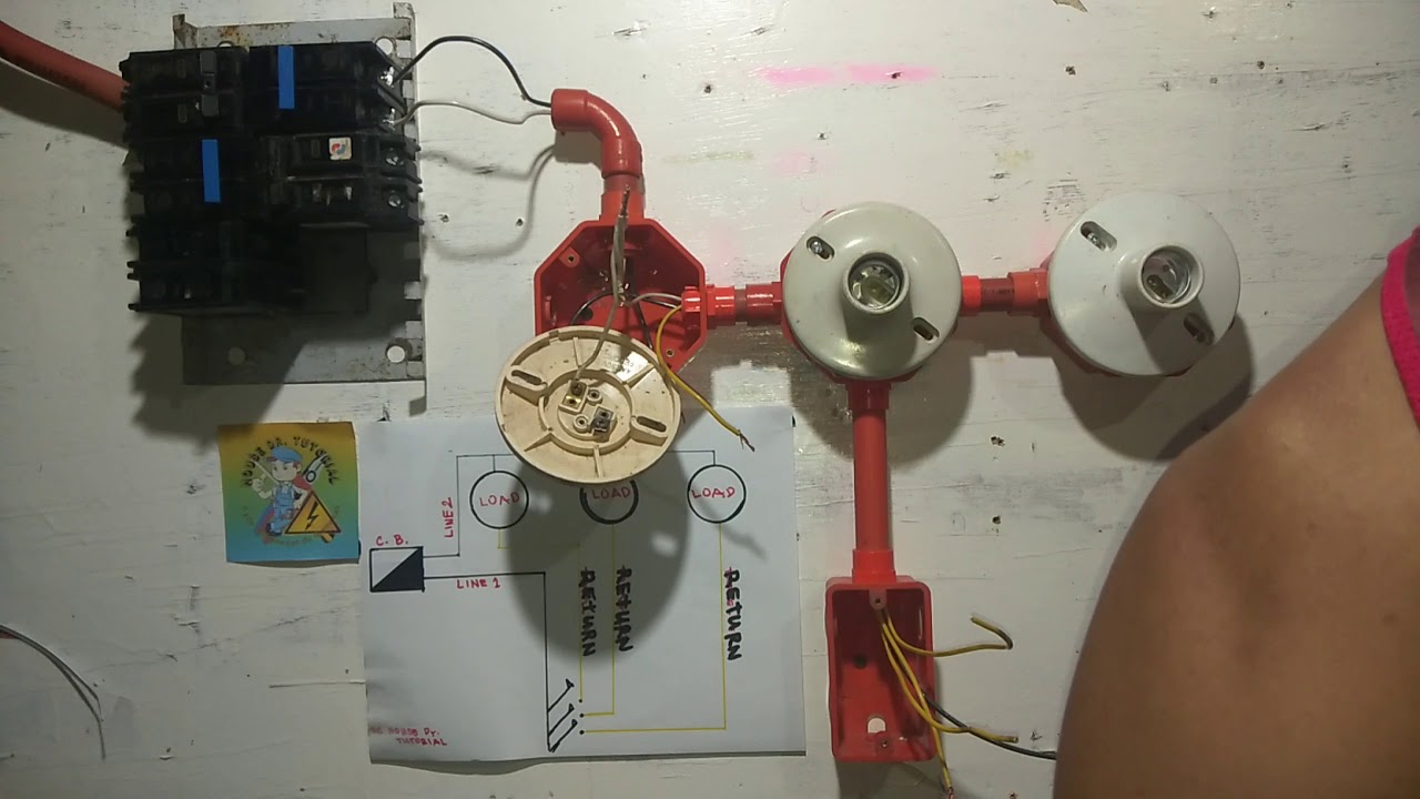 3GANG SWITCH CONNECTION INSTALLATION (TUTORIAL)