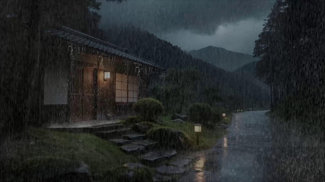 Pioggia Tranquilla 🌧️ Melodia Naturale per Rilassare la Mente e Dormire Meglio 🌿