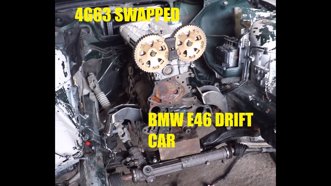4g63 Swapped BMW E46 Drift Car!  Part 1