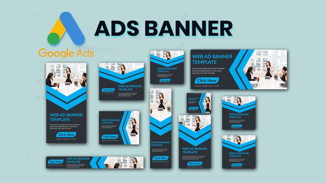 Google Ads | Web Banner ads  Design - Photoshop CC
