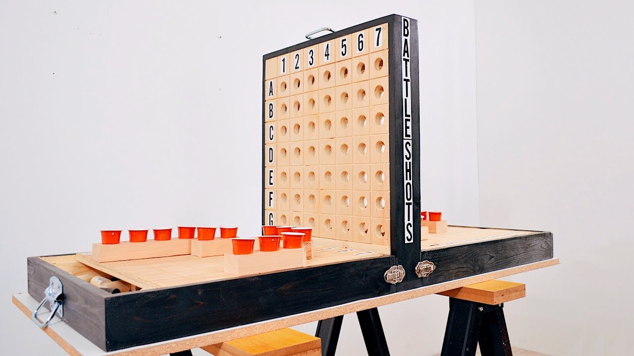 How to Build BATTLE-SHOTS | Giant Battleship w/ Free Plans