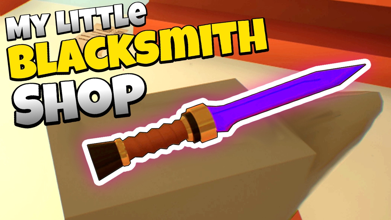 Мифриловый клинок! — Давайте поиграем в игру My Little Blacksmith Shop