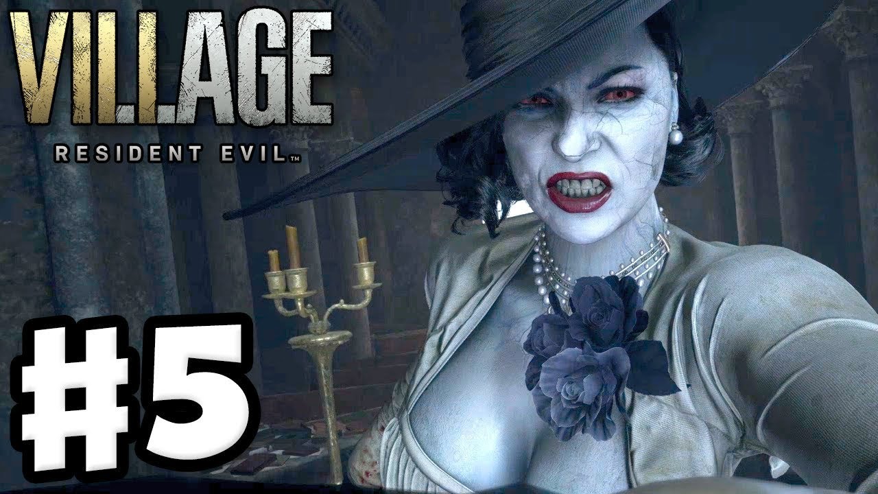 RESIDENT EVIL 8 VILLAGE Walkthrough Gameplay Part 5 - LADY DIMITRESCU (FULL GAME)