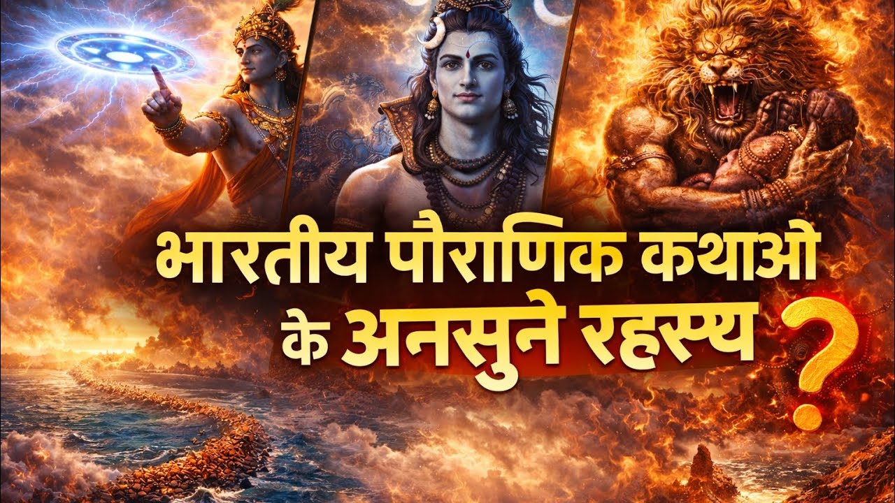 भारतीय पौराणिक कथाओं के 8 अनसुने रहस्य जिन्हें जानकर आप दंग रह जाएंगे!#hindumythology #sanatandharma