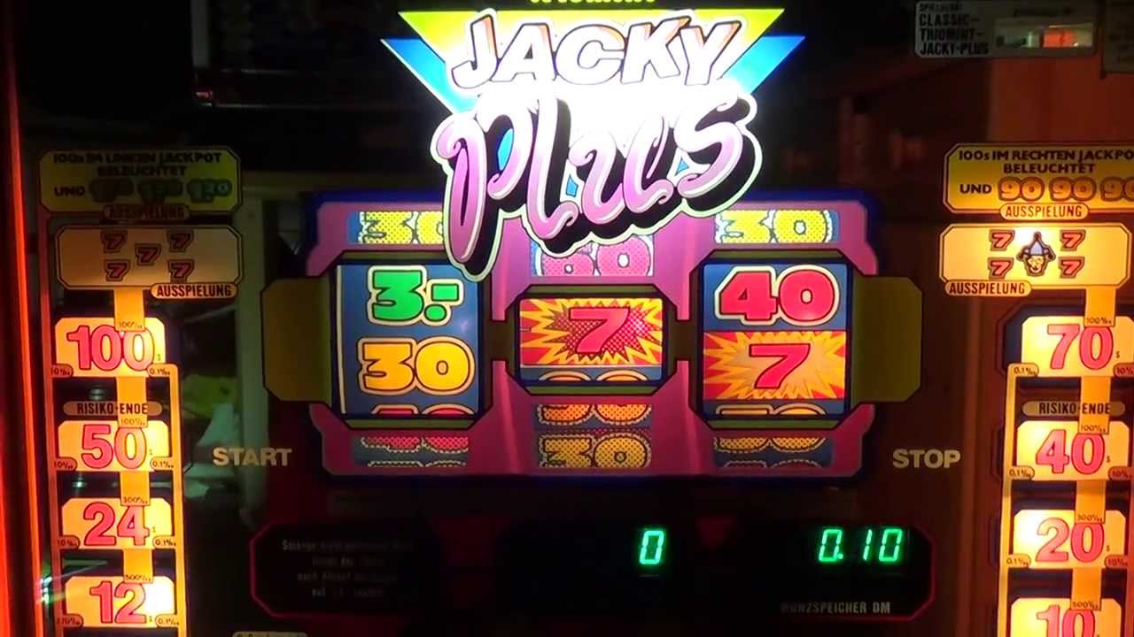 Triomint Jacky-Plus, NSM / Löwen, 30 PF  Spielautomat, Geldspielgerät
