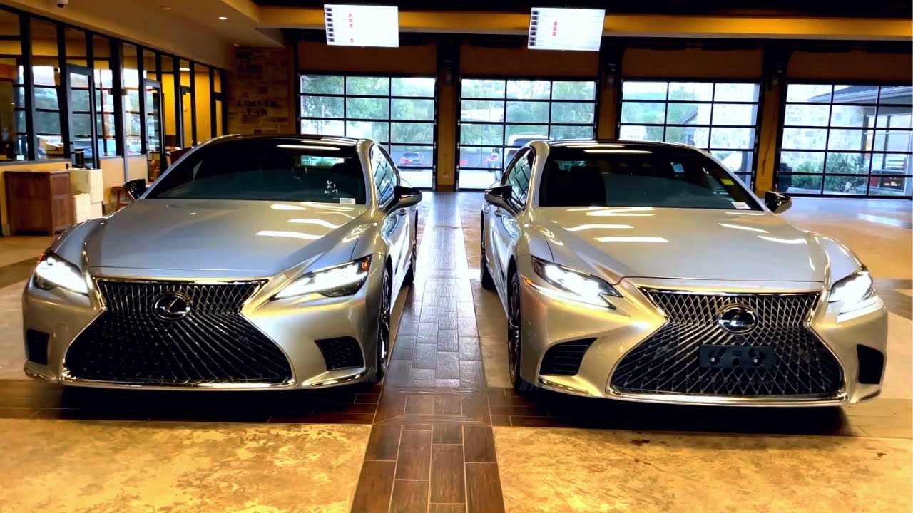 Сравнение Lexus LS500 2021 и LS500 2020 года
