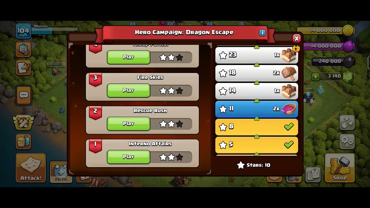 O my God clash of clan very bad attack 😭😭 attack dekhkar Rona a jaega