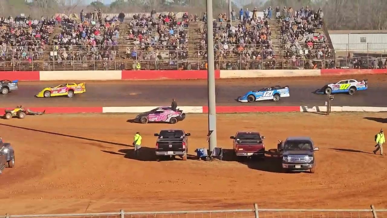 CRUSA Dirt Late Model Feature Ice Bowl 34 Talladega Short Track